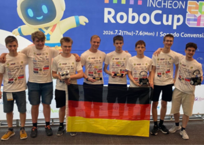 Roboter AG (Gymnasium Markdorf) erfolgreich in Südkorea